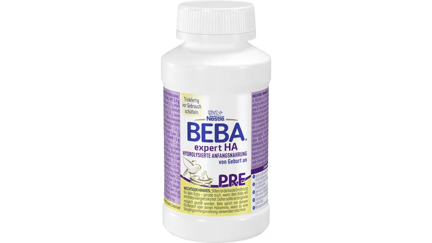 NESTLE BEBA Expert HA PRE Säuglingsanfangsnahrung von Geburt an 200 ml