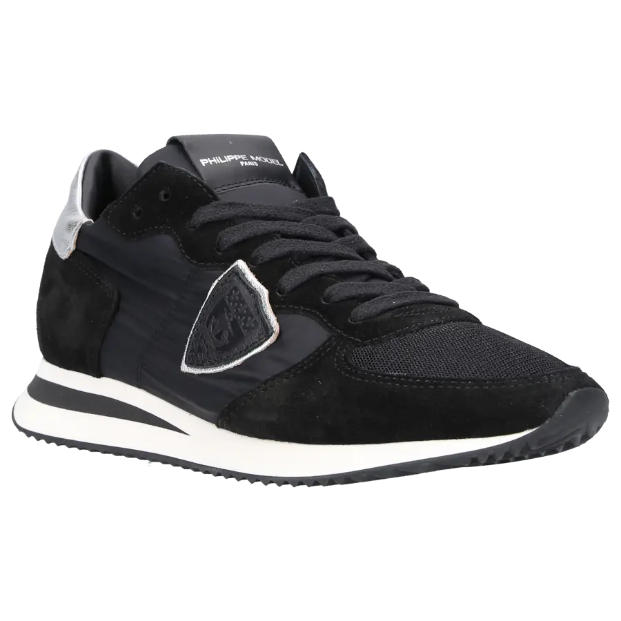 Philippe Model - Sneaker TRPX BASIC Veloursleder - schwarz