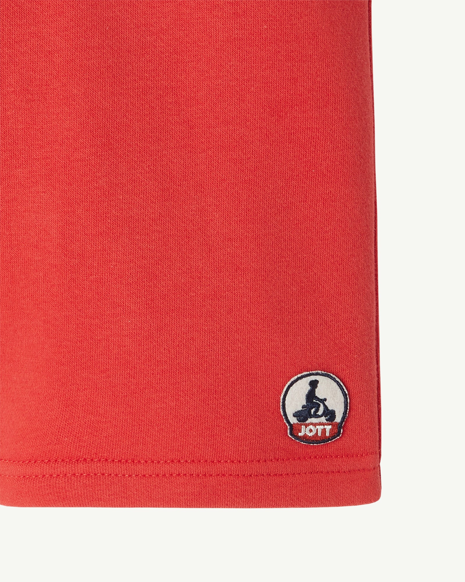 Short enfant en coton biologique Rouge vif Pereira
