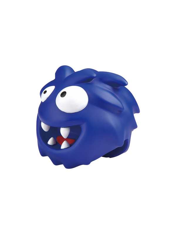 Tête de trottinette monstre bleu