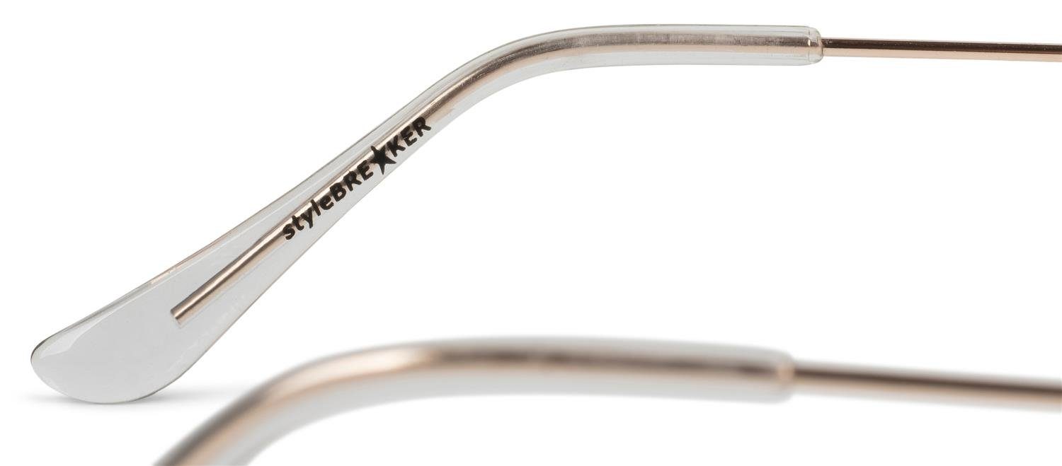 styleBREAKER Sonnenbrille (1-St) Getönt