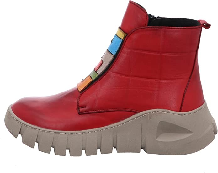 GEMINI Stiefeletten rot