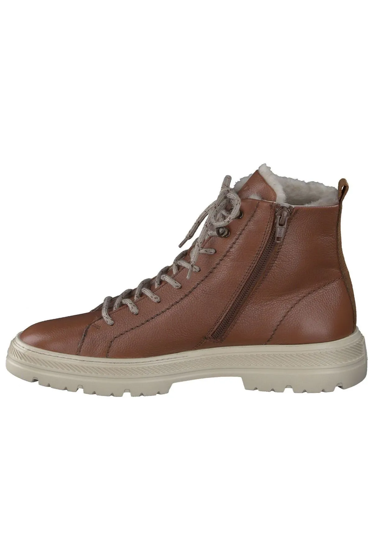 Paul Green  Stiefelette - Braun - Blockabsatz