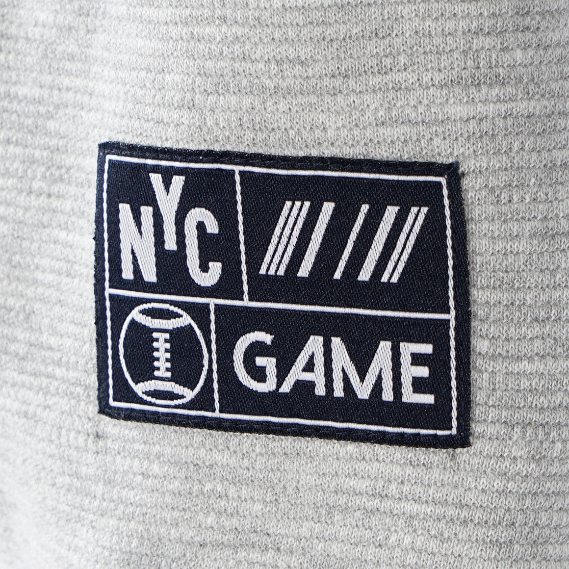 Jungen Sweatshirt mit Rippstruktur