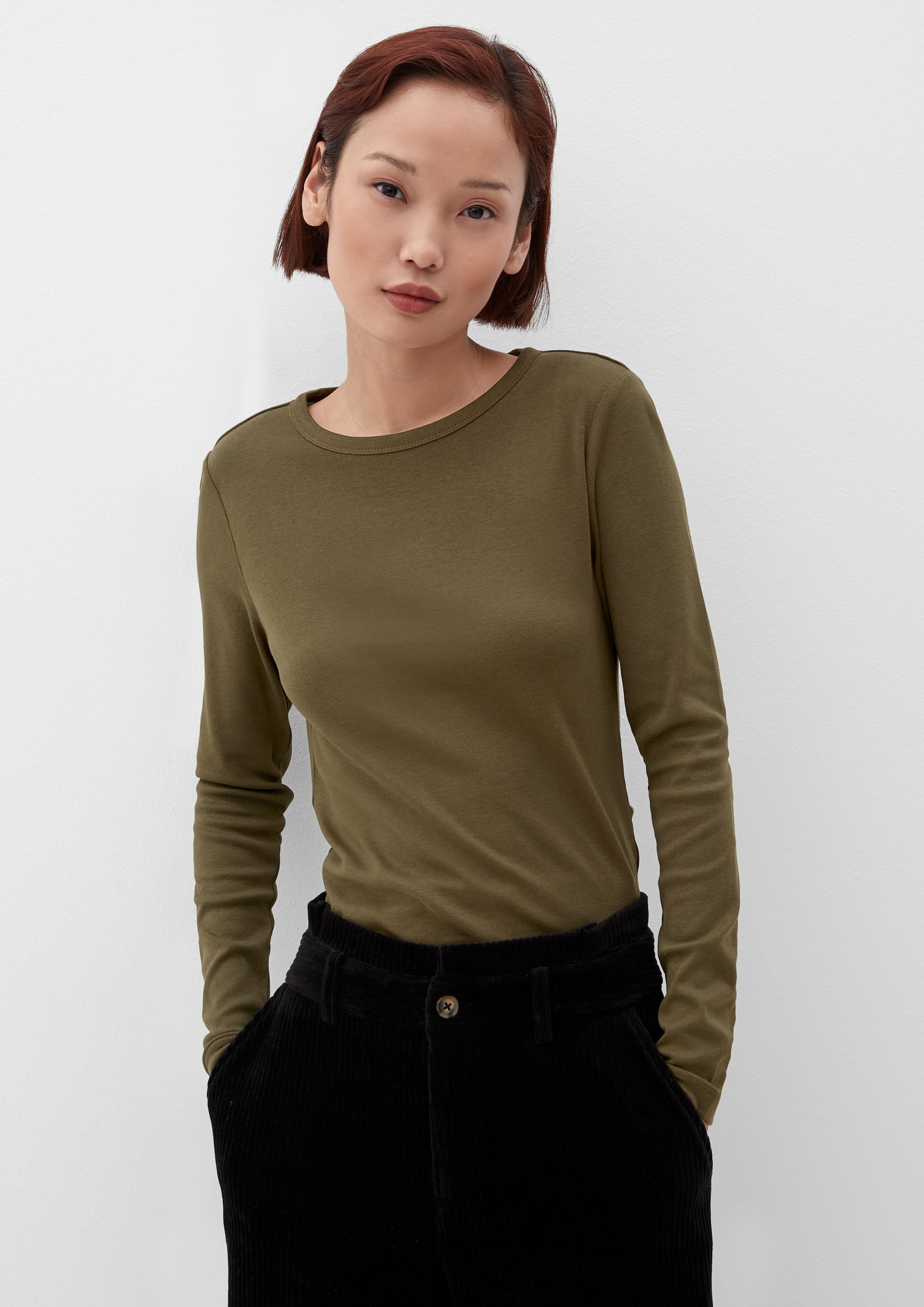Langarmshirt aus Baumwolljersey  2122612-7946