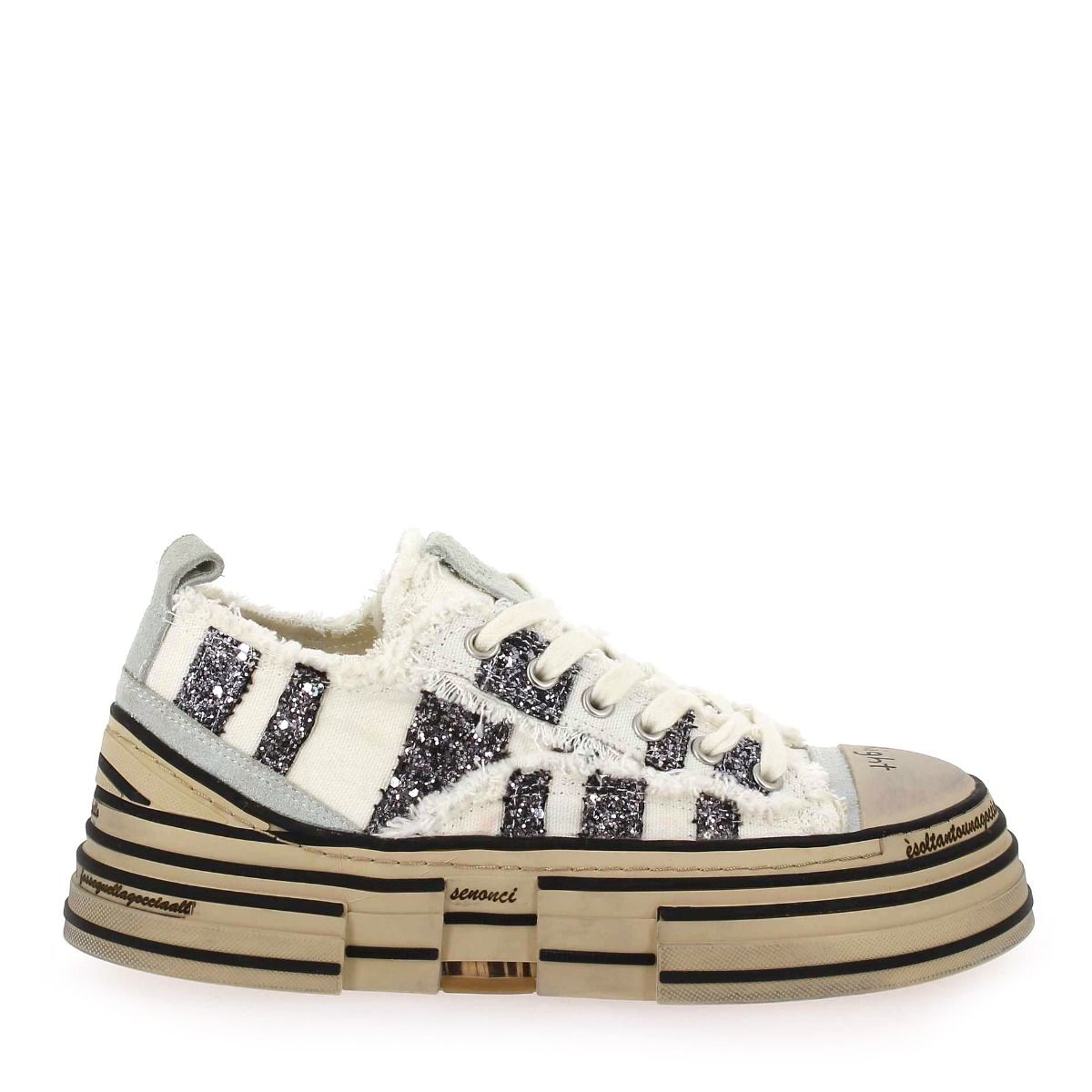 Rebecca White  V02L 6B - Blanc glitter