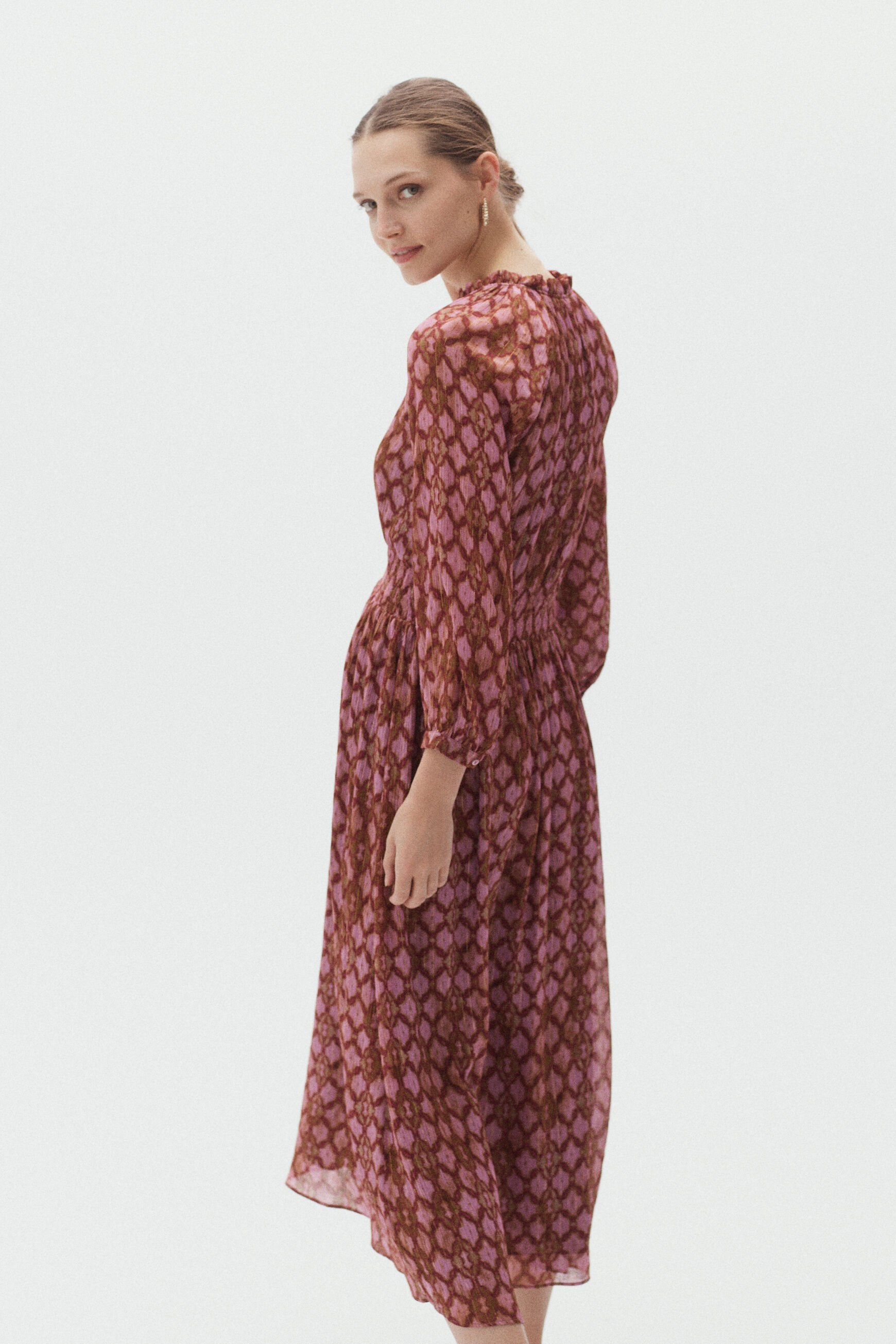 robe bella rose femme