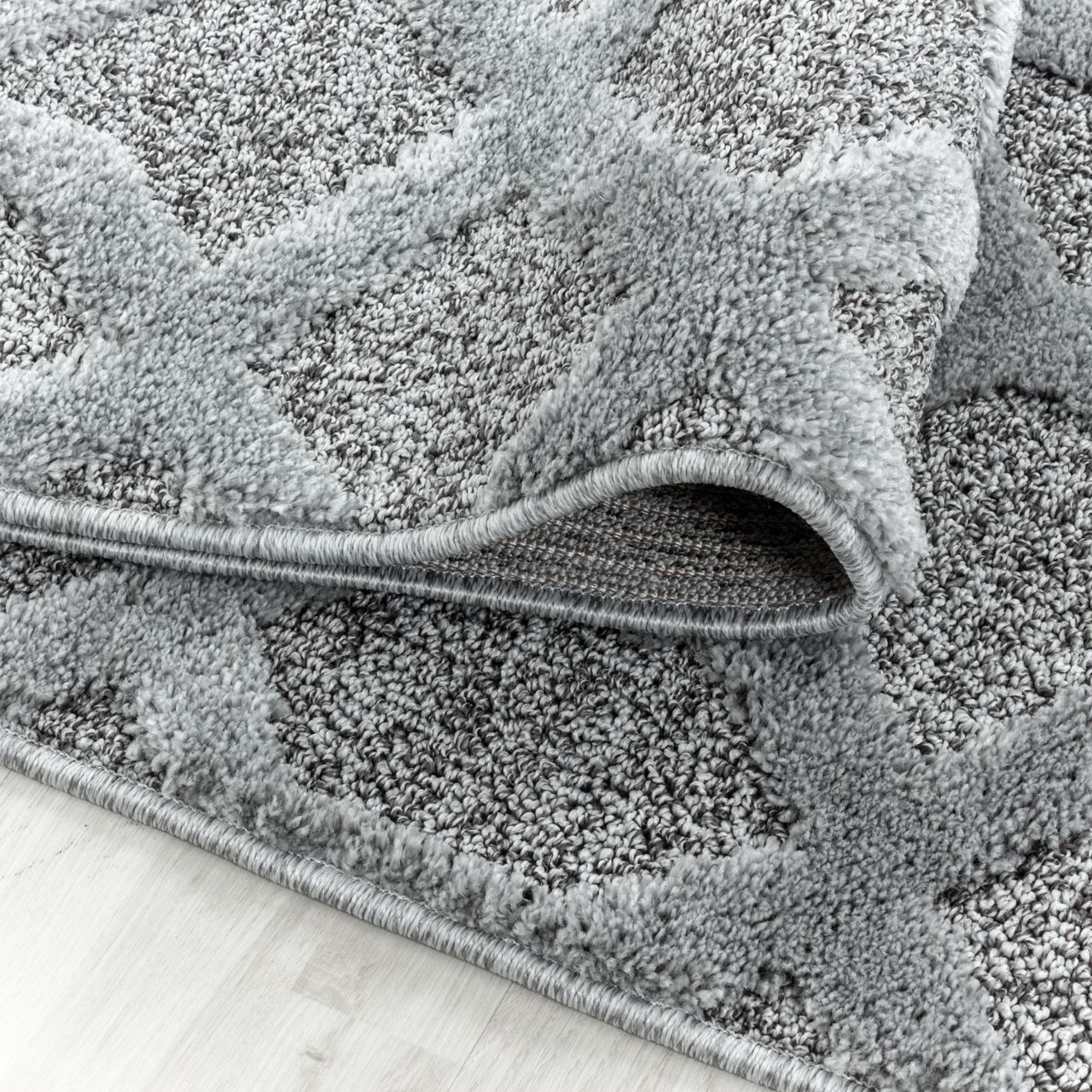 Ayyildiz Teppich, PISA 4702, GREY, 80 x 250 cm