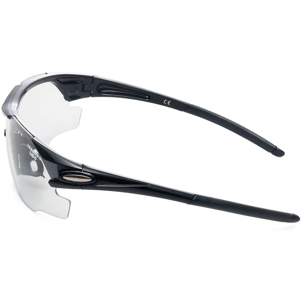 LEANDRO LIDO Challenger One Sport Sonnenbrille transparent