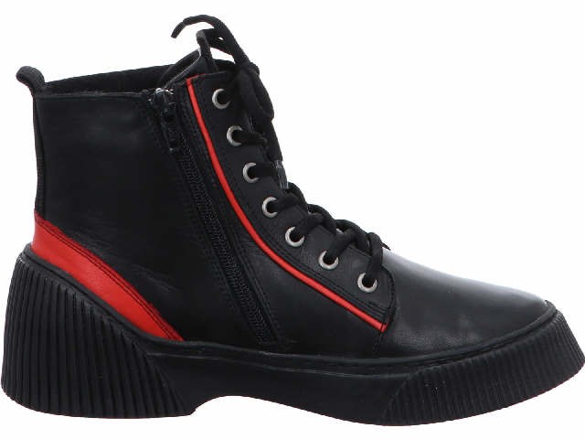 GEMINI Stiefeletten schwarz Schnürstiefelette schwarz