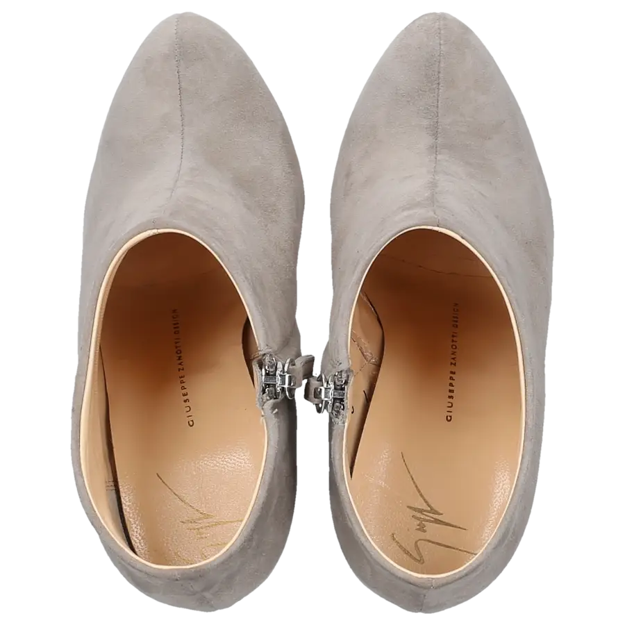 Giuseppe Zanotti - High Heels Stiefeletten - grau