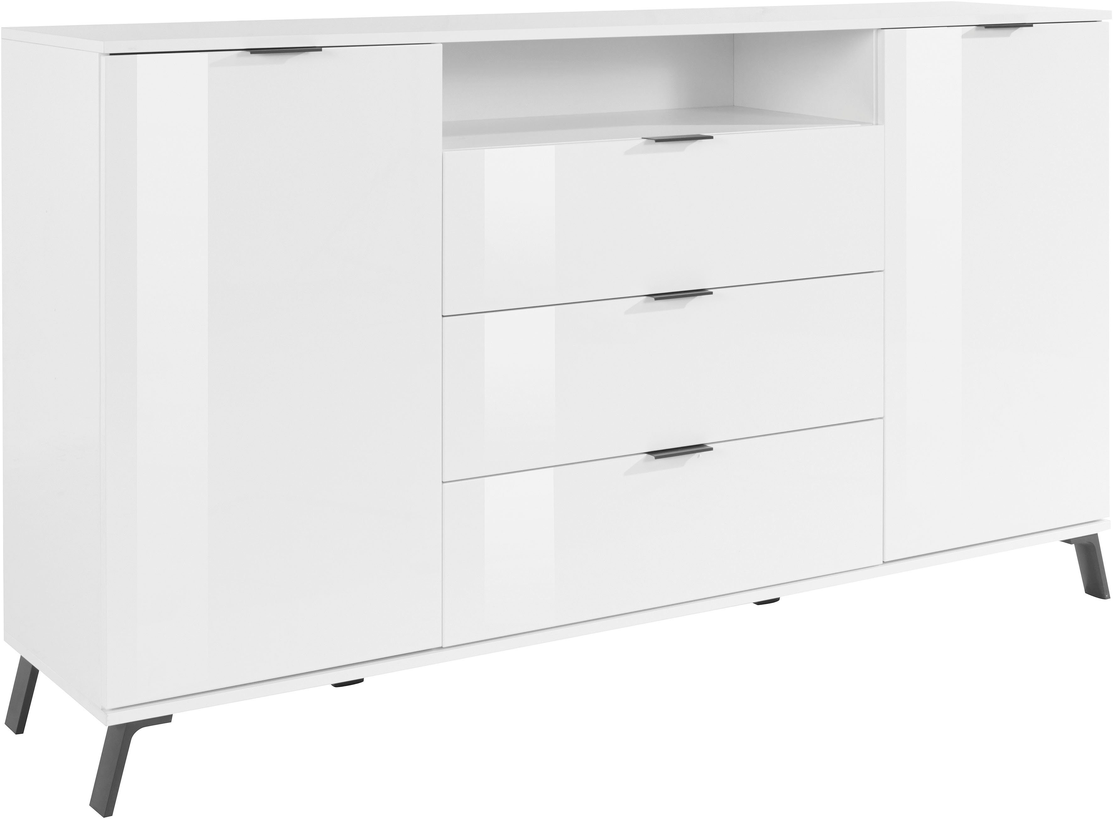 KITALY Highboard CASANOVA, Höhe ca. 100 cm