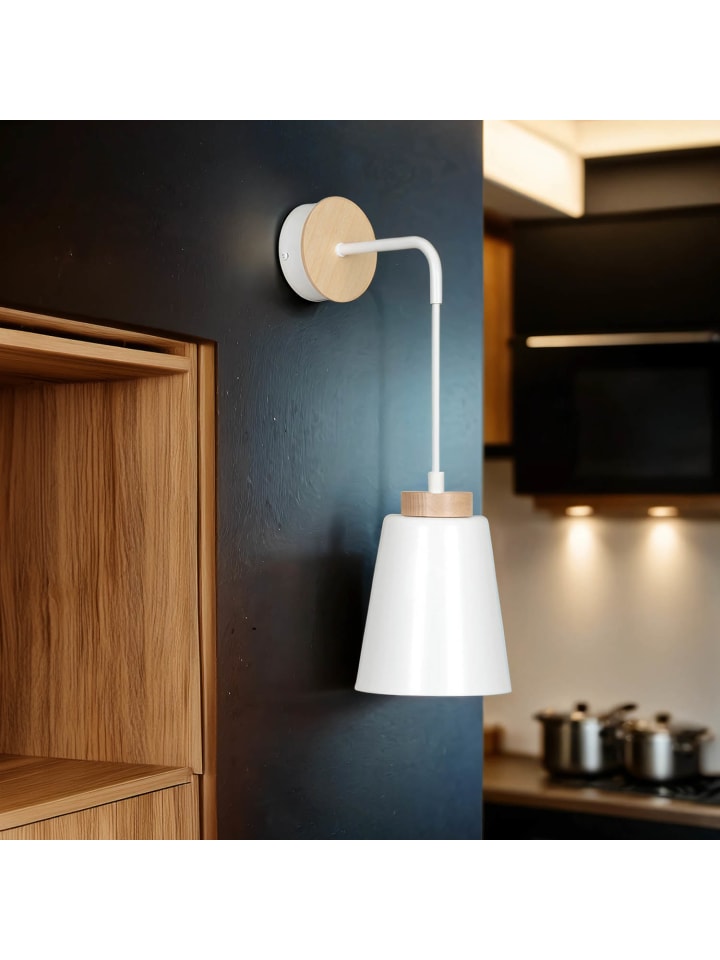 Licht-Erlebnisse Wandlampe in Weiß günstig kaufen onesize