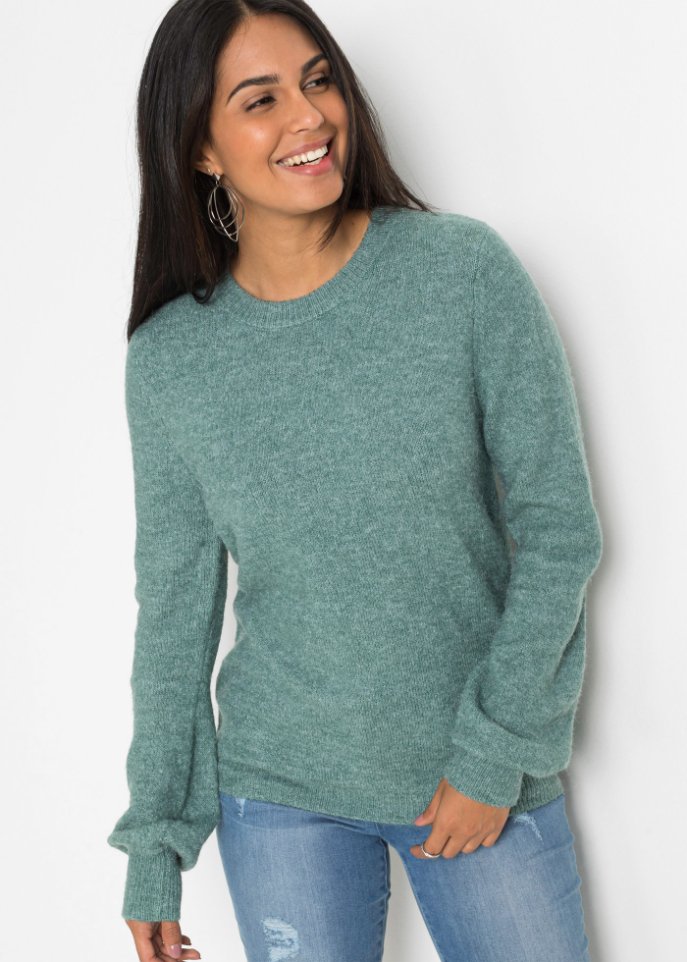 Pullover mit Ballonärmeln