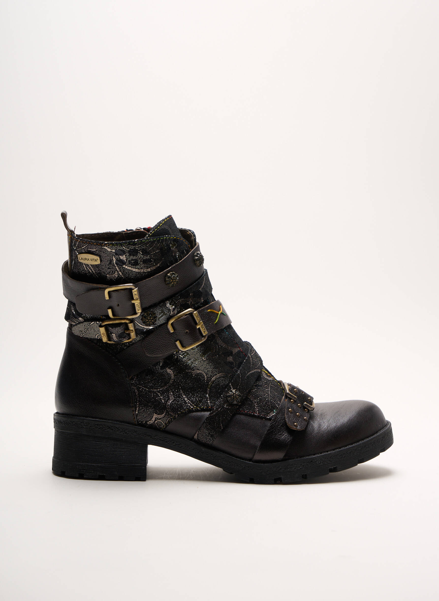 Laura Vita Bottines Femme couleur noir