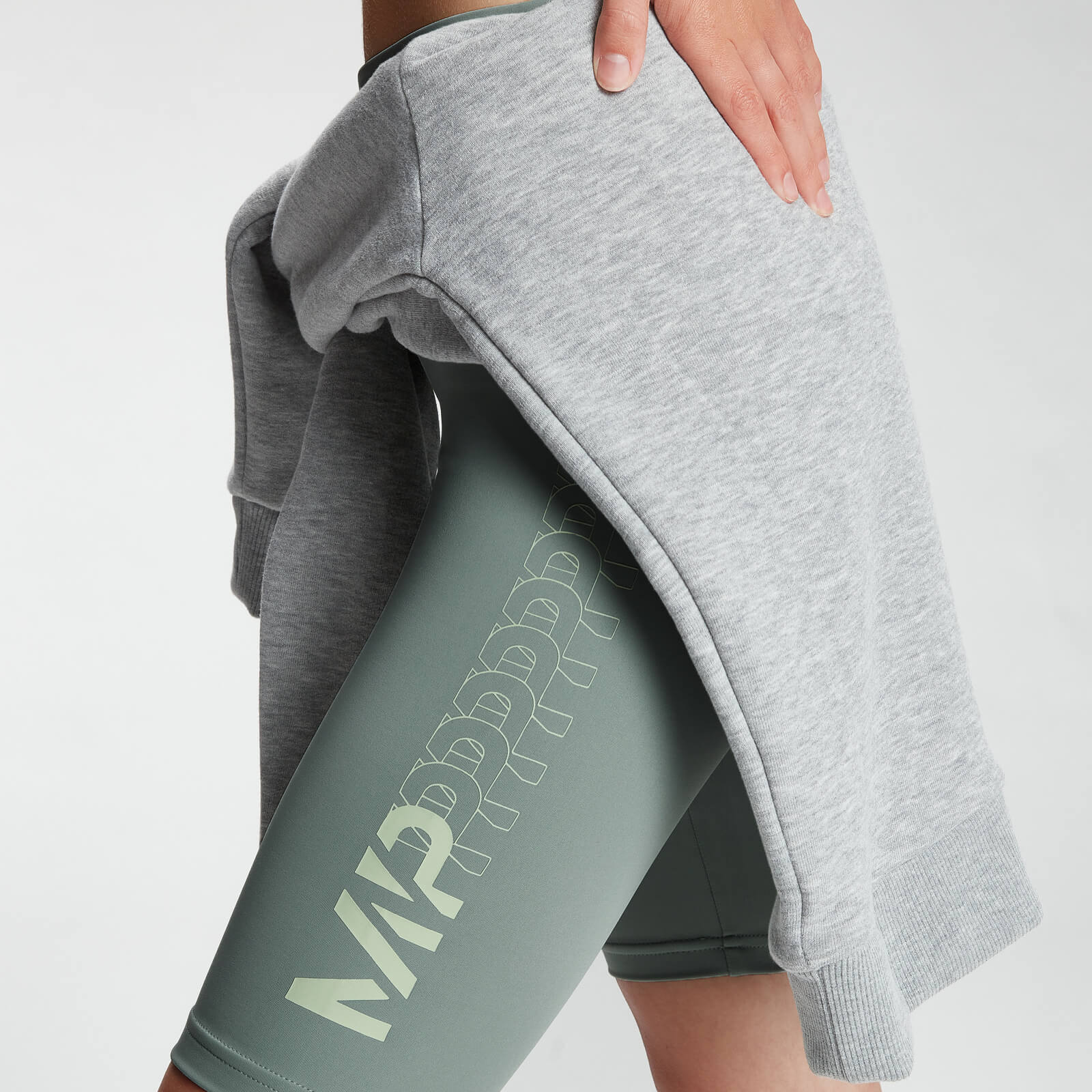 Cycliste d’entraînement MP Fade Graphic Training pour femmes – Vert délavé