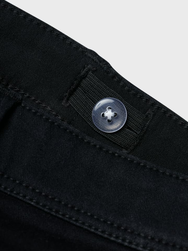 name it Stretch Jeans Shorts Kurze Denim Hose 5-Pocket in Schwarz günstig kaufen 158
