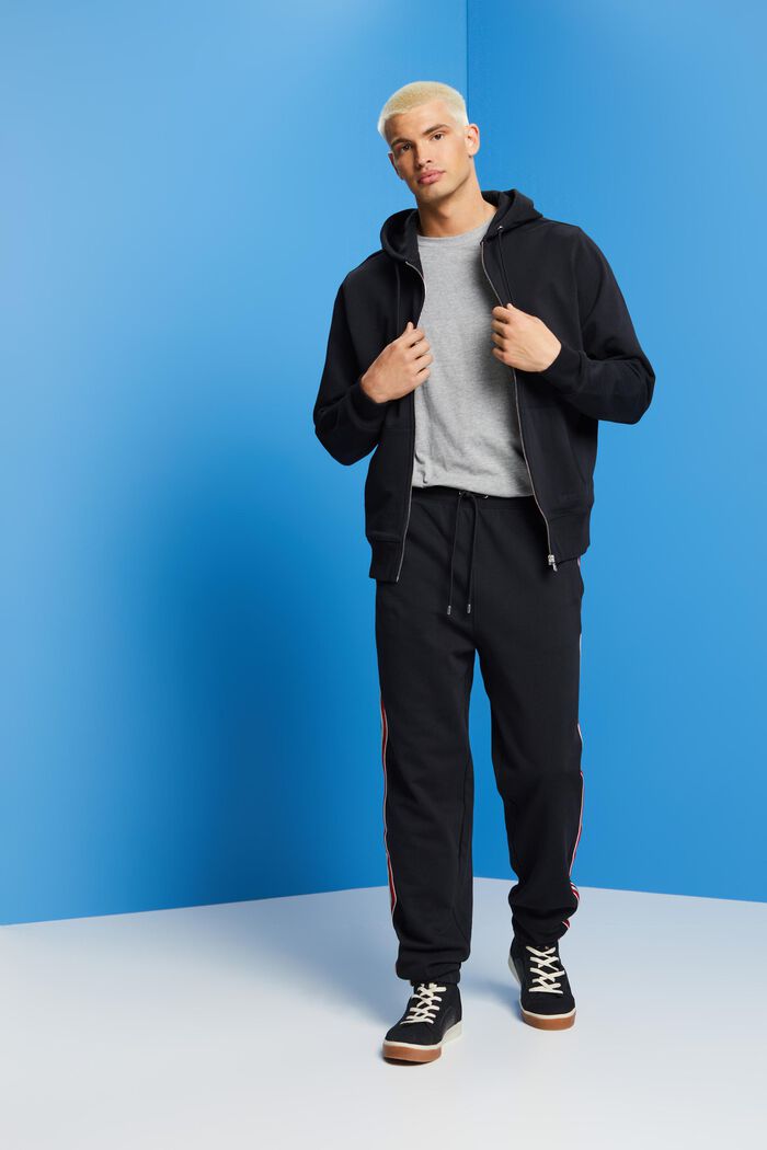 Gestreifte Trackpants aus Baumwolle
