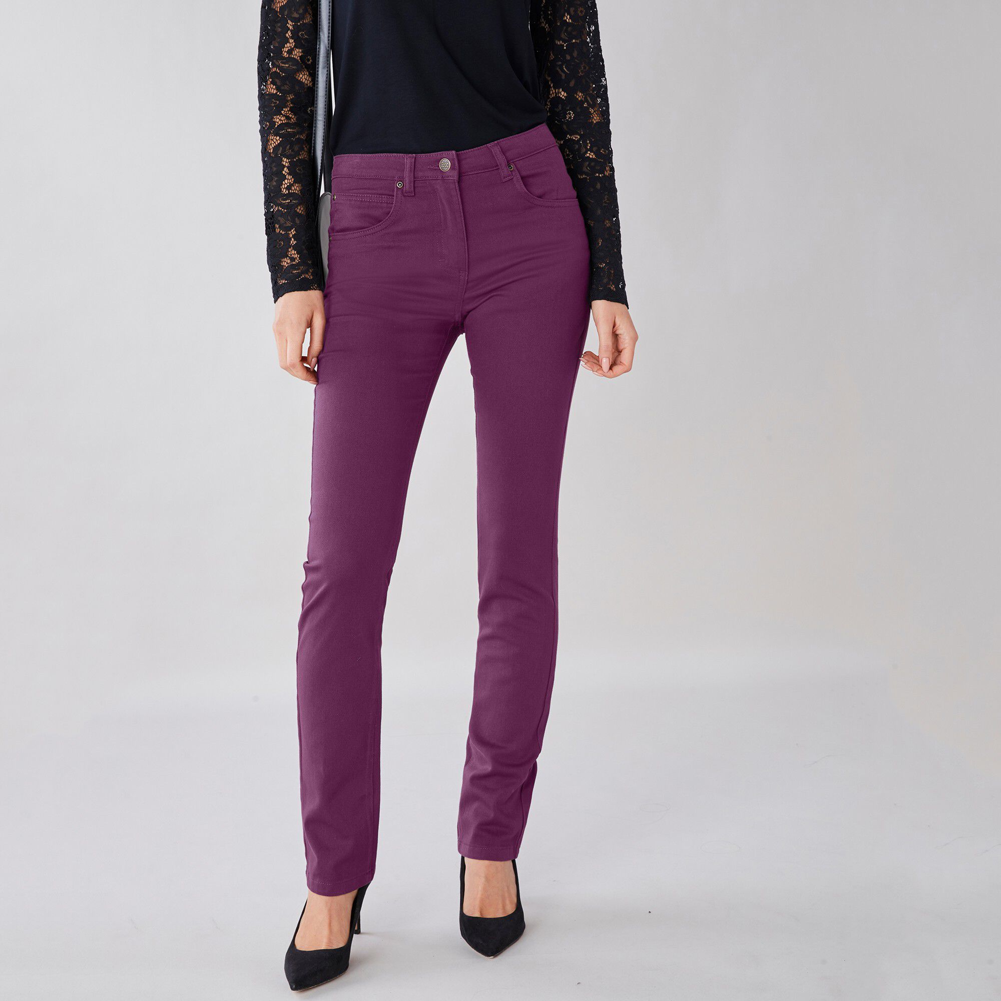 Pantalon sculptant coupe 5 poches