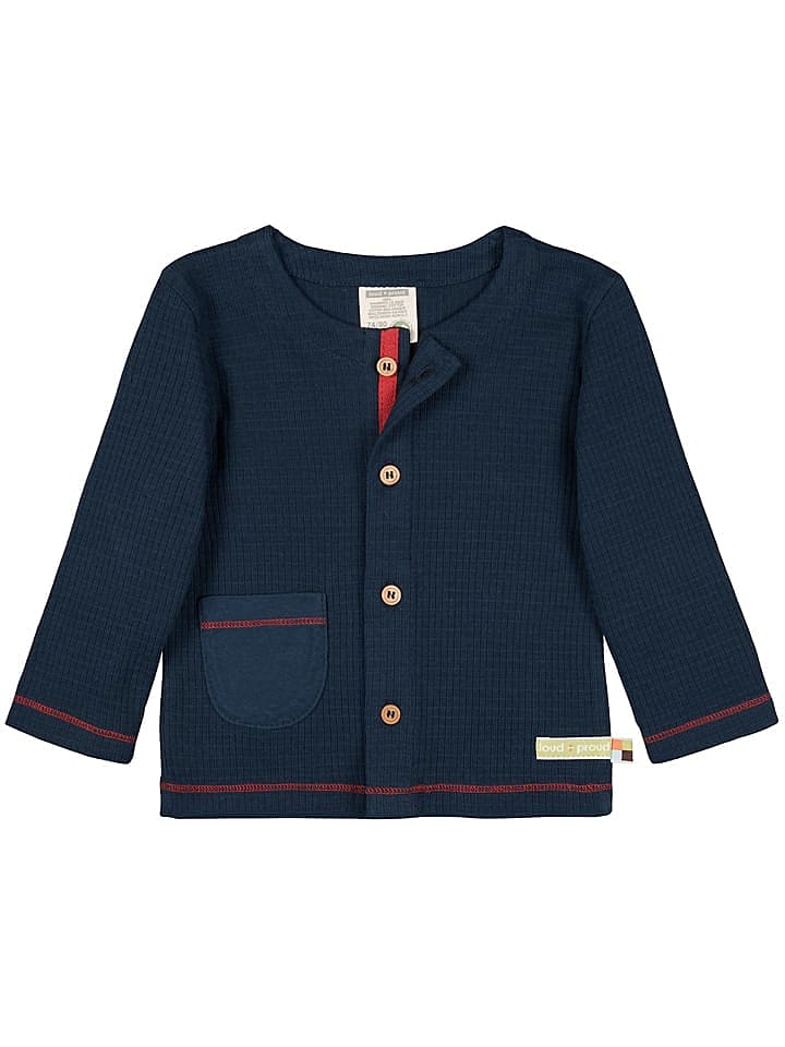 loud   proud Cardigan in Dunkelblau günstig kaufen 74/80