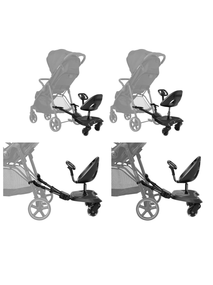 Kikkaboo Kinderwagen Trittbrett Ally in schwarz günstig kaufen onesize