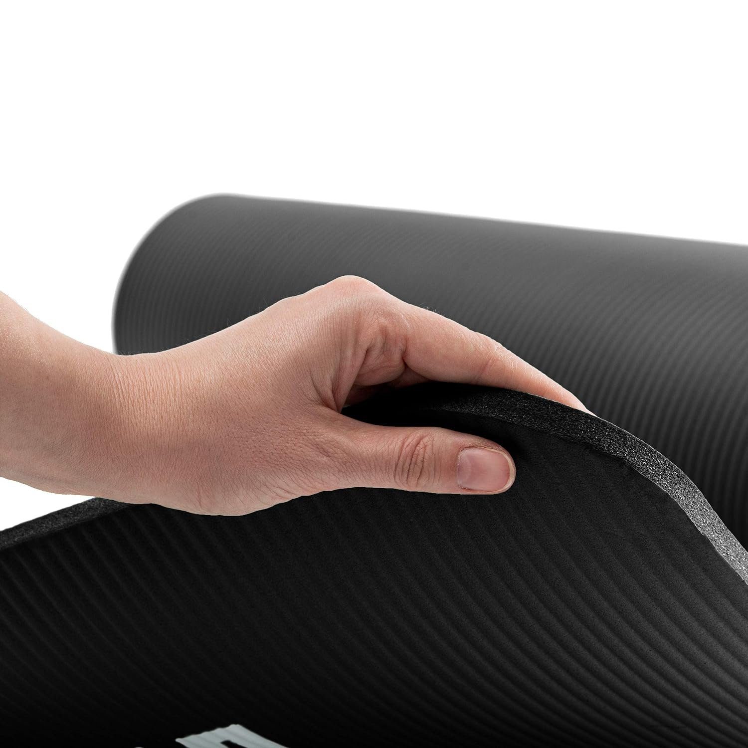 #DoYourFitness Yogamatte rutschfest für Einsteiger & Fortgeschrittene Stärke von 0,8cm bis 2cm, Gelenkschonende Gymnastikmatte 183cm x 61cm oder XXL 190cm x 100cm