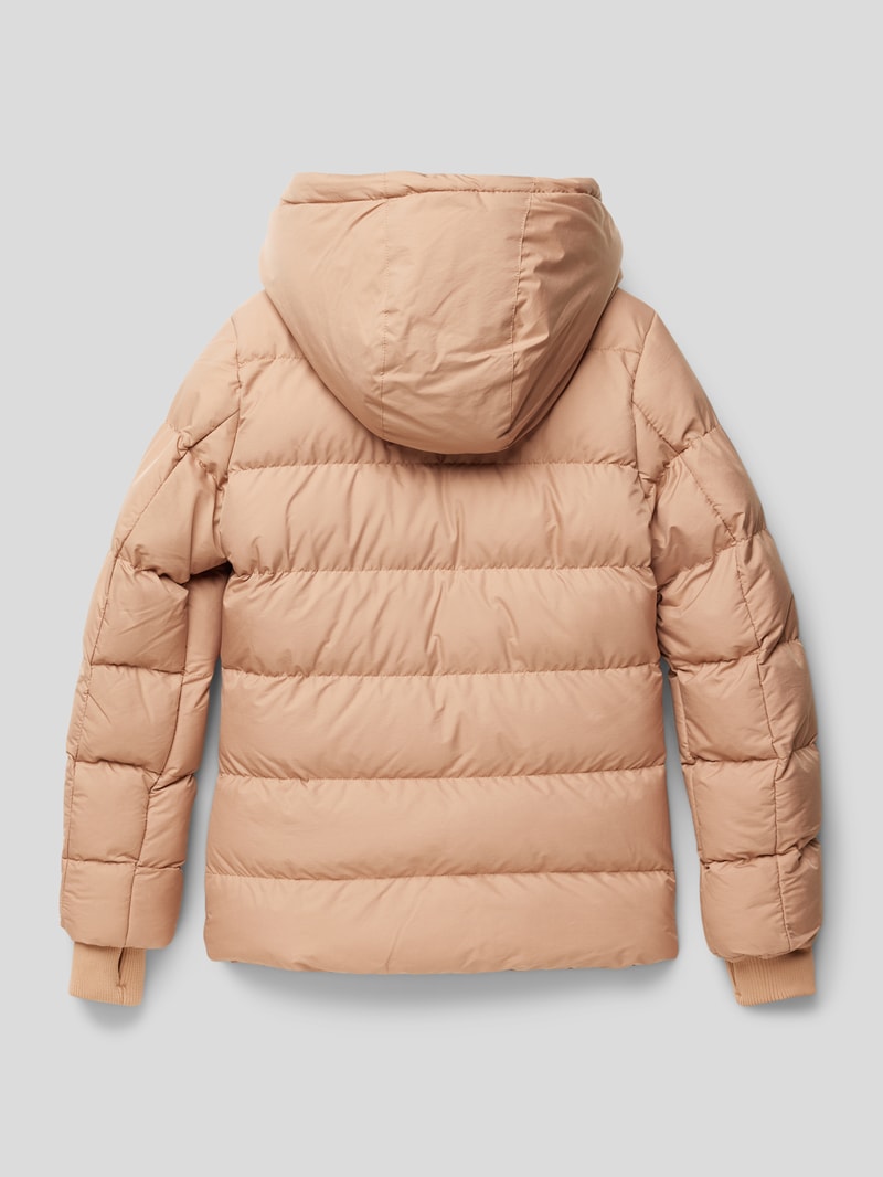 Steppjacke mit Label-Badge Modell 'Alomi' in sand