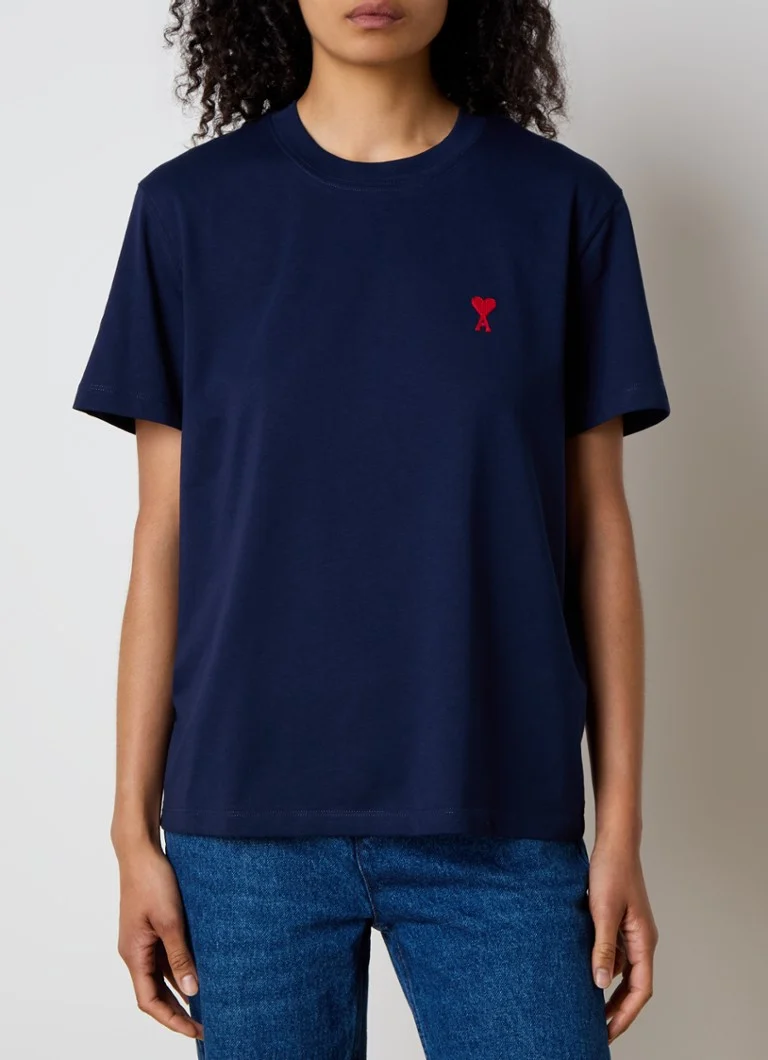 Tricou AMI Paris cu logo brodat