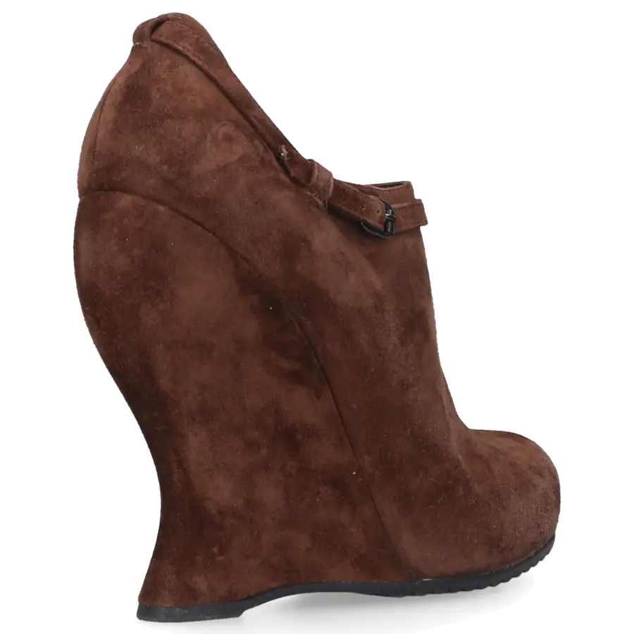 Bottega Veneta - Stiefeletten V0240 Veloursleder - braun