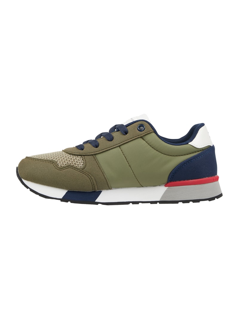 Sneaker aus Textil Modell 'Lebron' in khaki