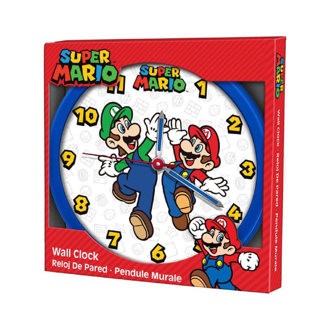 COFI 1453 Super Mario analoge Wanduhr 25cm: Der Blickfang für jedes Gamer-Zimmer