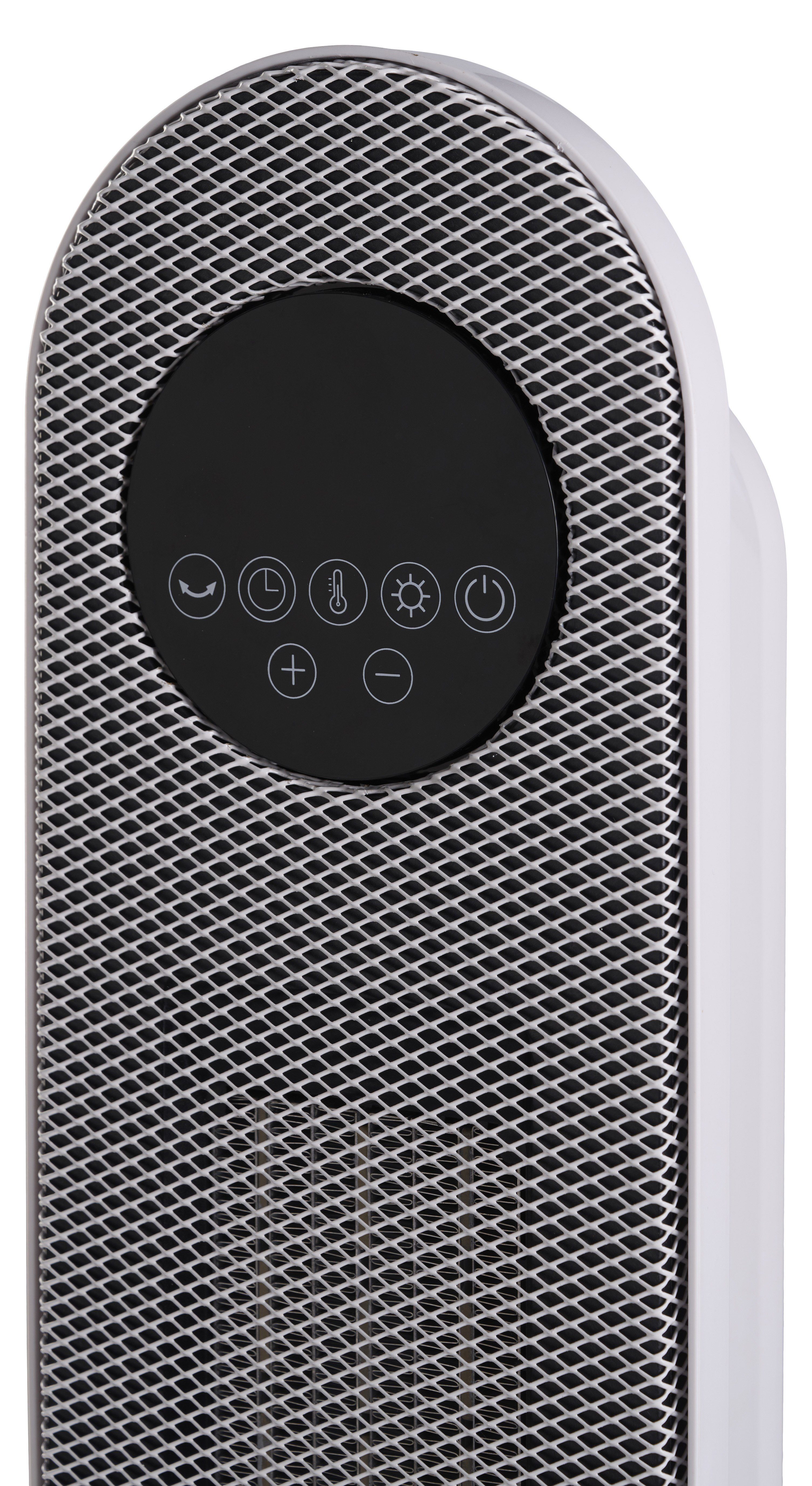 JUNG Heizstrahler DAY22 elektrische Keramik Heizung m Fernbedienung Elektroheizung mobil, 2000 W, Keramik Heizkörper Heizstrahler Energiesparend mobiles Heizgerät