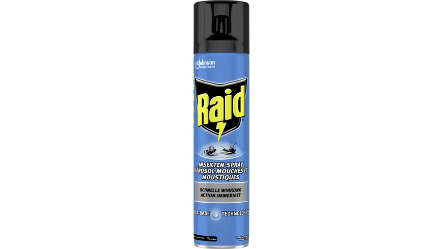 Raid Insektenspray gegen Fliegen und Mücken 400 ml