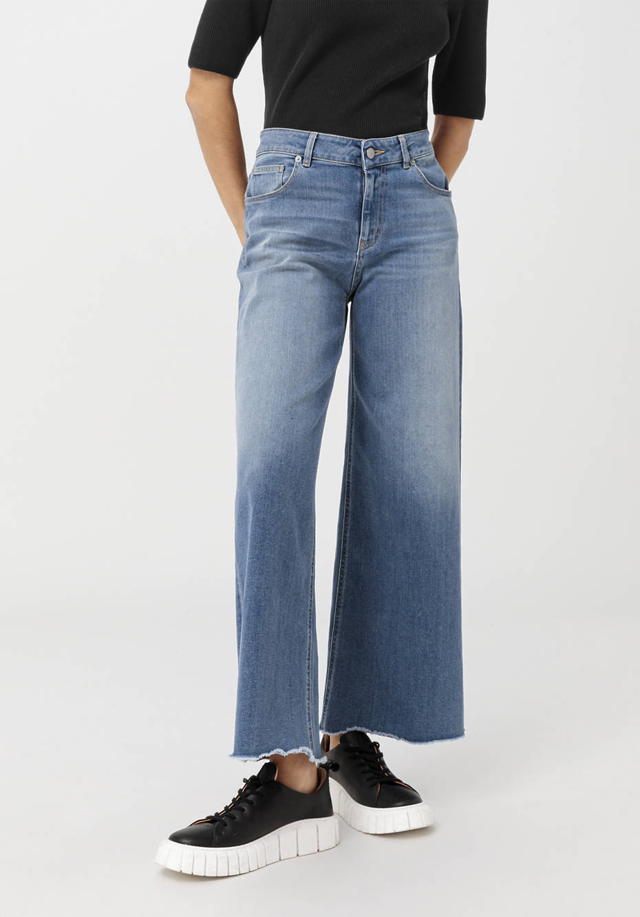Jeans Culotte BetterRecycling aus Bio-Denim