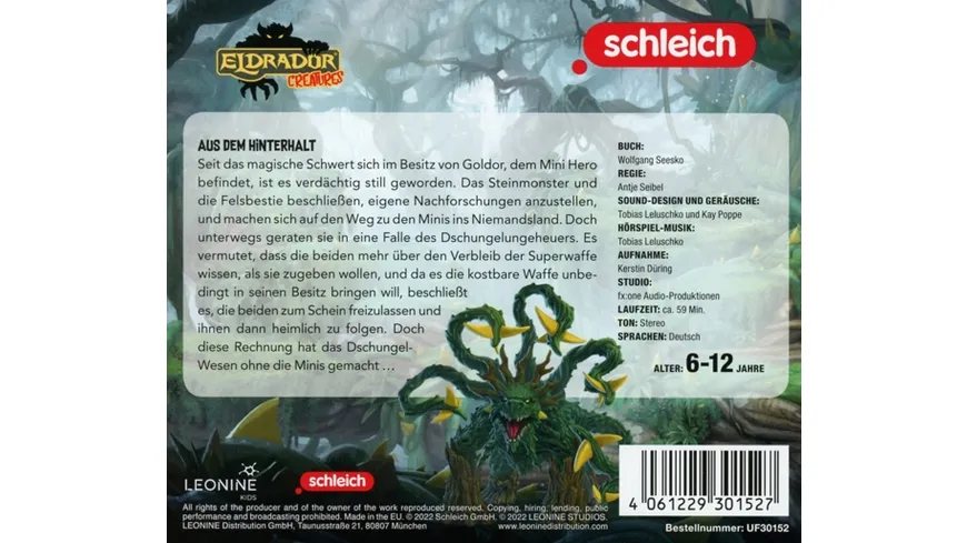 Schleich Eldrador Creatures CD 12