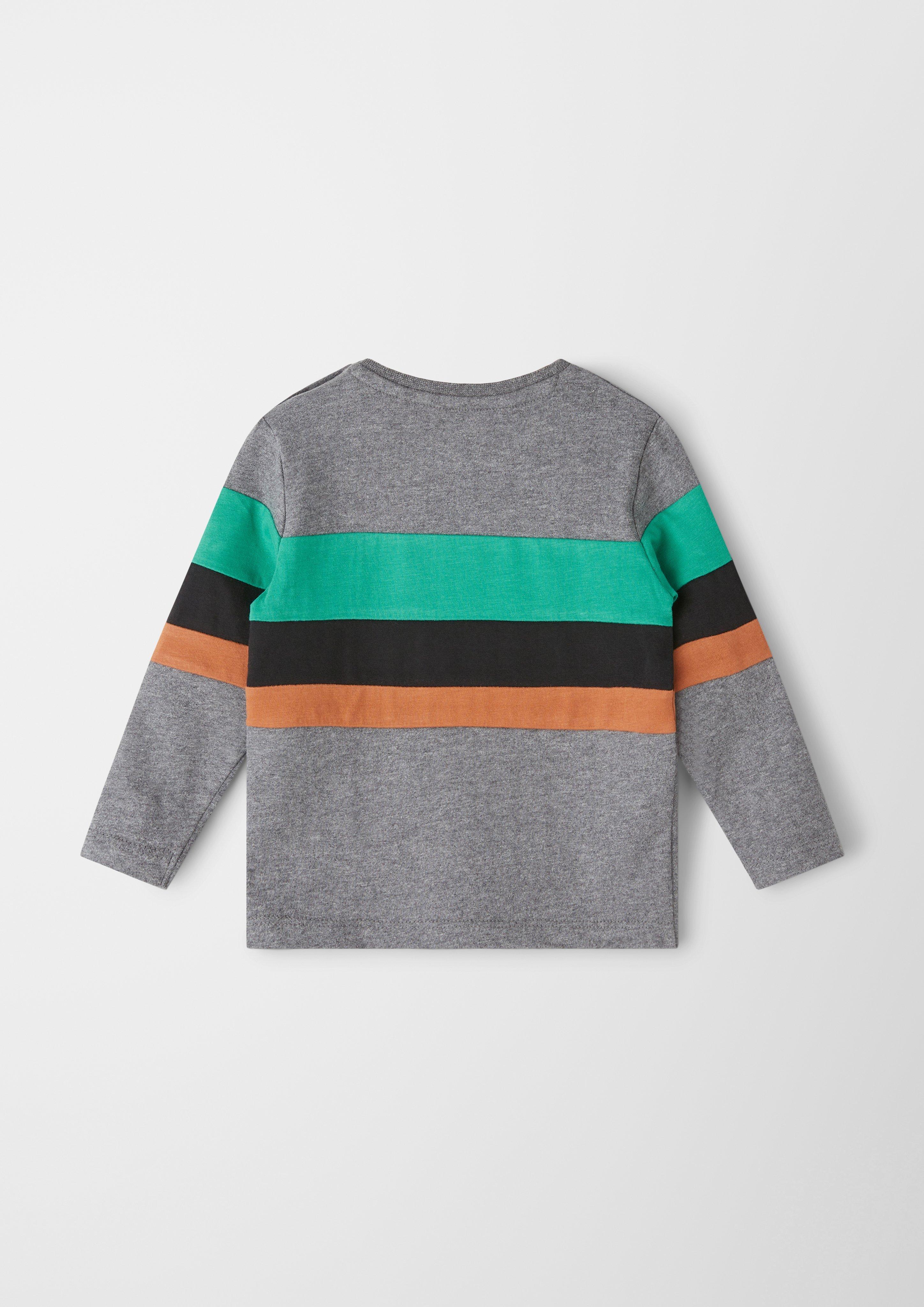 Langarmshirt aus Baumwolle  2122375-9730