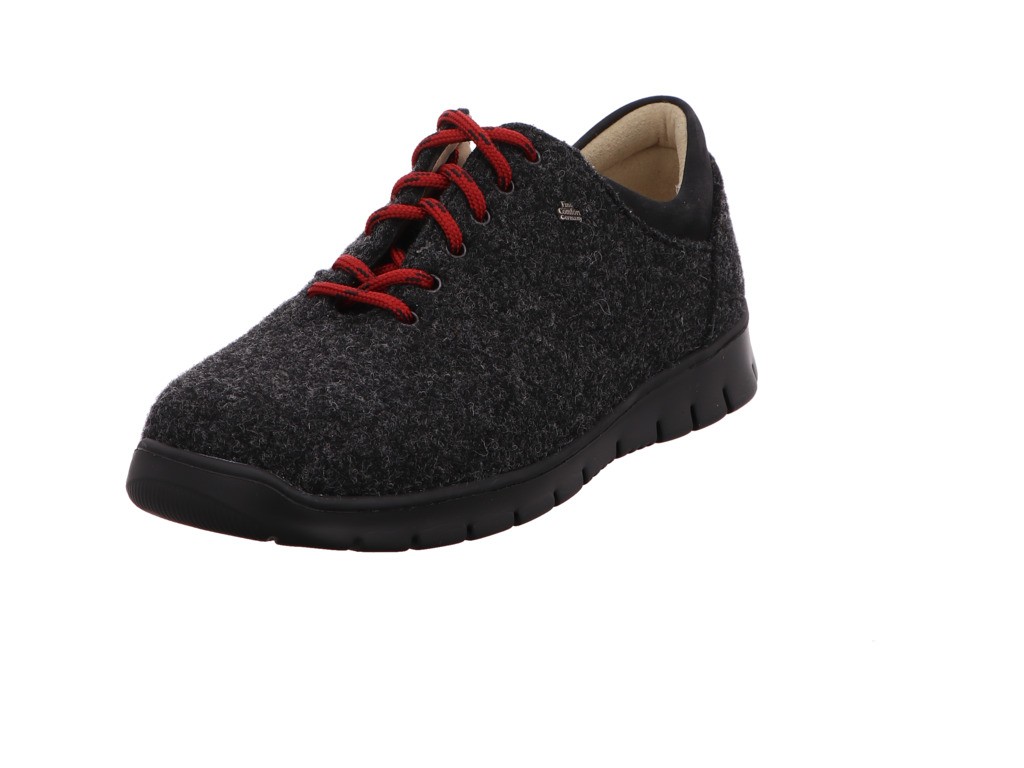 FINN COMFORT Komfort Schnürer schwarz CUENCA