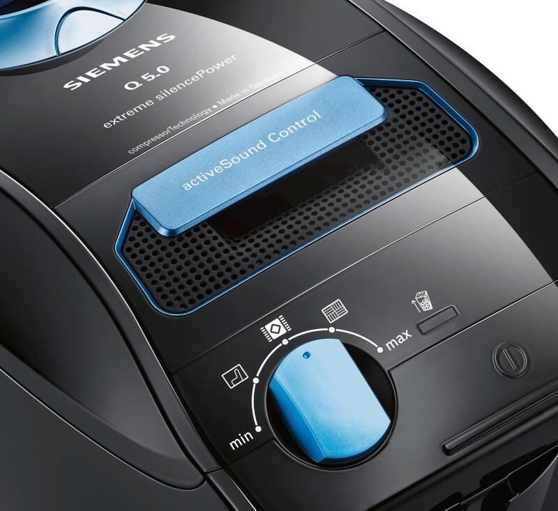 Siemens Staubsauger Q5.0 Schwarz HEPA, Hygiene 4.5 L