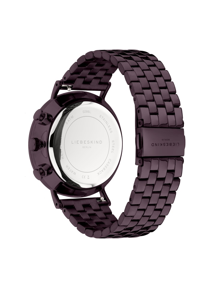 LIEBESKIND BERLIN Armbanduhr in lila günstig kaufen onesize