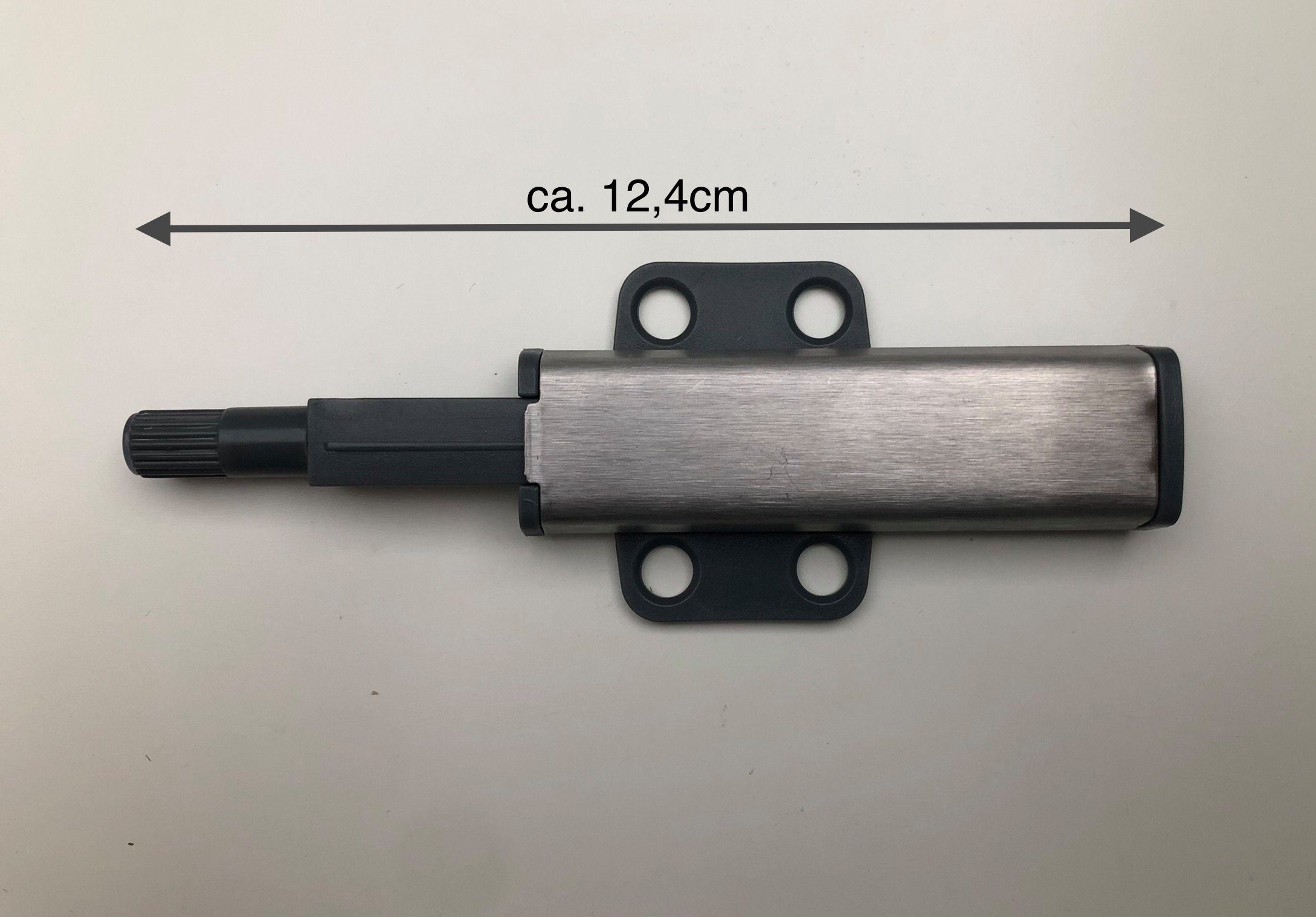 NELI Möbelbeschlag Drucktüröffner passend für Ikea Schränke (z.B. Besta) - Push to open (2 St)
