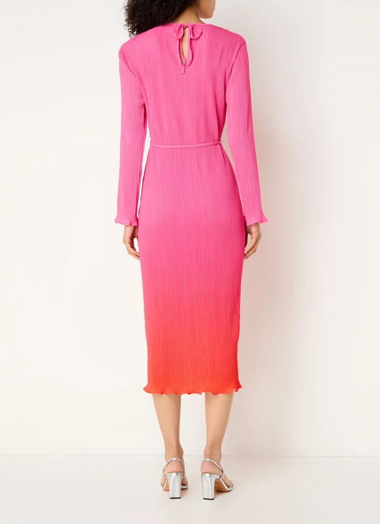 Rochie midi plisată Never Full Dressed