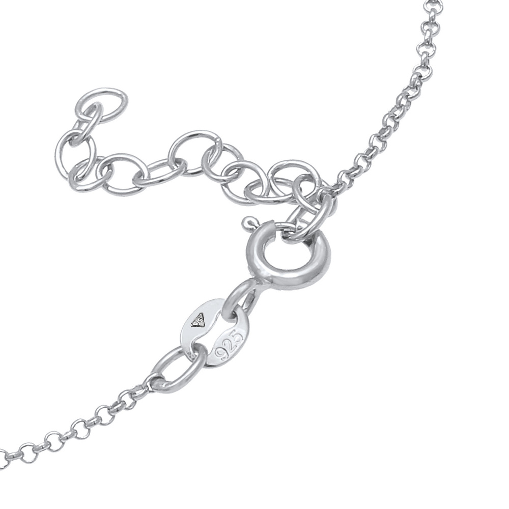 Elli Elli Bracelet Femmes Classique Étincelant Réglable avec Cristaux de Zirconium en  Bracelet
