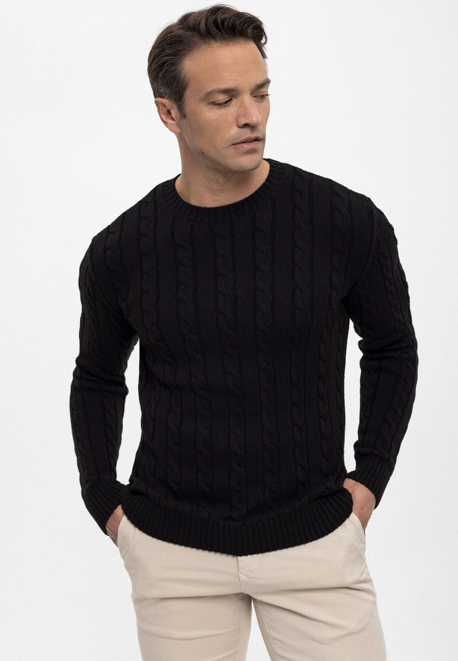 Suéter Felix Hardy CABLE CNECK