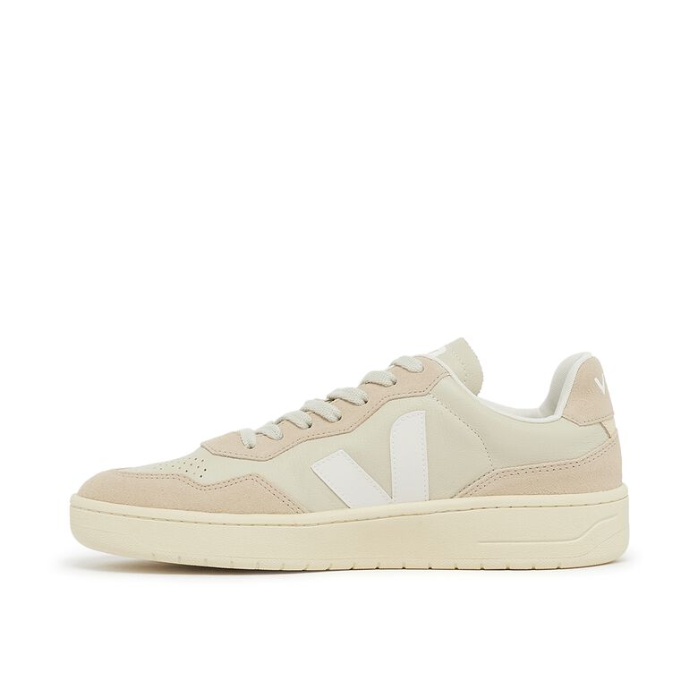 Veja Wmns V-90 Leather pierre white
