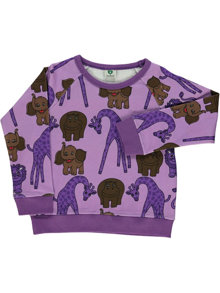 Småfolk Sweatshirt in Violett günstig kaufen
