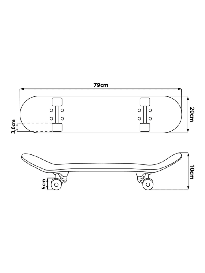 Disney Disney Frozen Big Skateboard – Robustes 9-Schichten Ahornholz in Rosa günstig kaufen 79