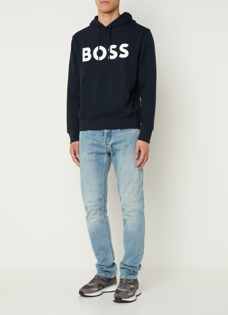 HUGO BOSS Webasic hoodie with logo print