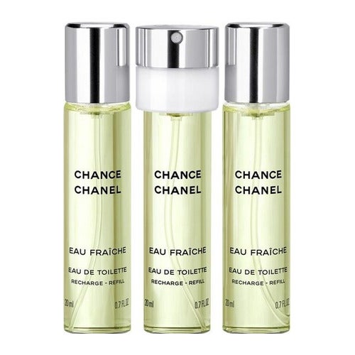Chanel Chance Eau Fraiche Eau de Toilette Refill 3 x 20 ml