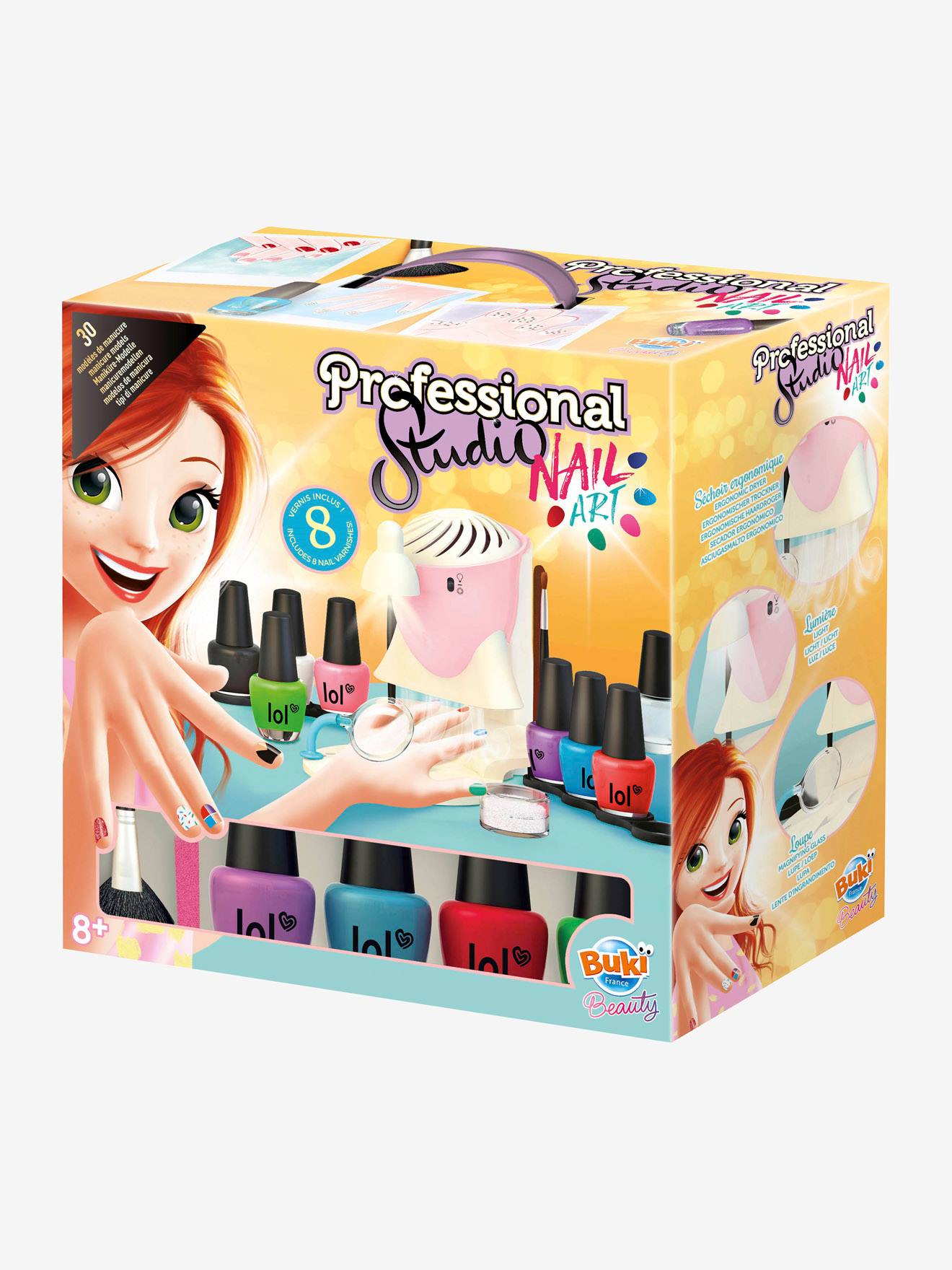 Bar à ongles « Professional Studio » BUKI multicolore
