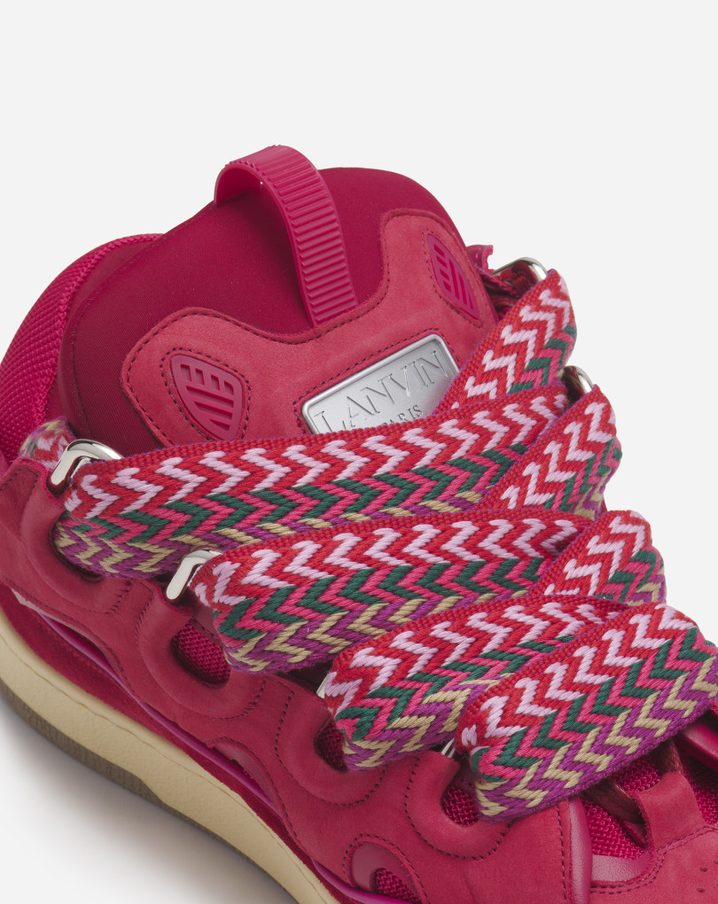 SNEAKERS CURB EN CUIR